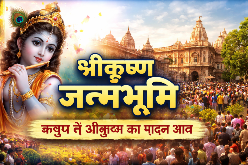 श्री कृष्ण जन्मभूमि, मथुरा – आस्था, इतिहास और संस्कृति का पावन संगम